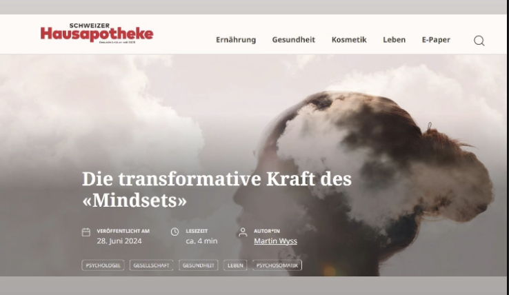 Schweizer Hausapotheke — Die transformative Kraft des Mindsets