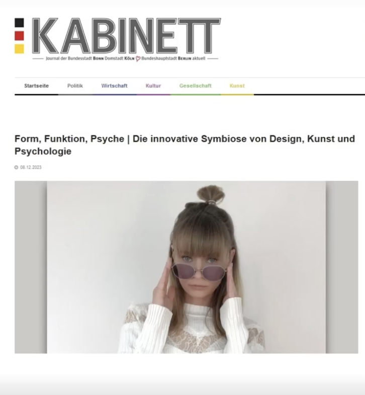 KABINETT — Form, Funktion, Psyche