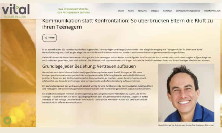 vital in der Region — Kommunikation statt Konfrontation
