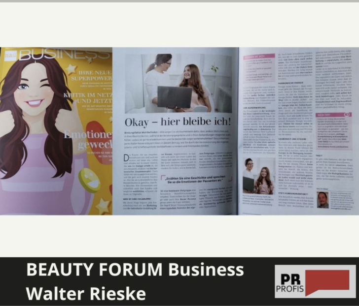 BEAUTY FORUM Business — Walter Rieske